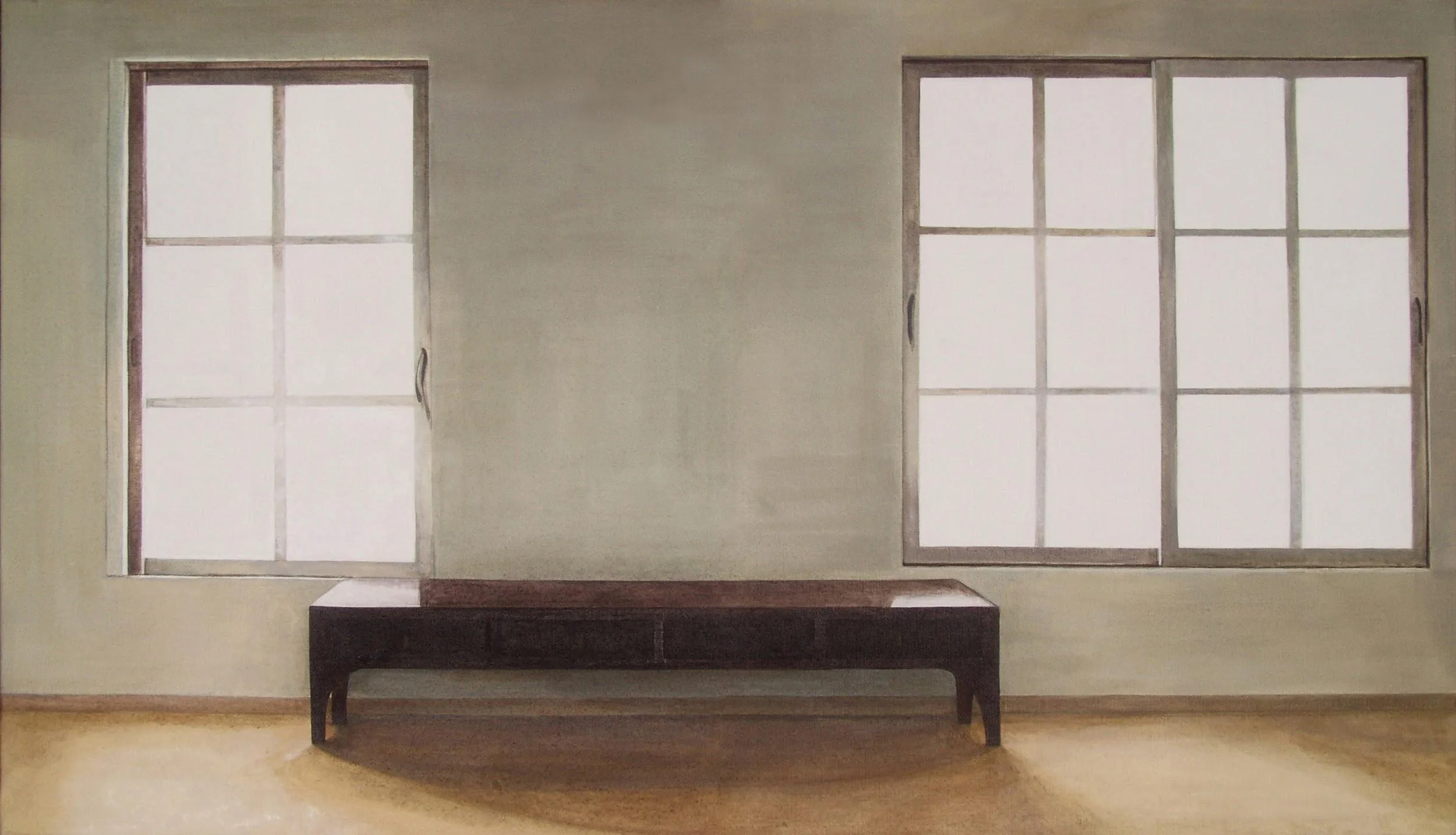 서금앵, 〈빛 머물다-3〉, 2020, Acrylic on canvas, 53.0x33.4cm