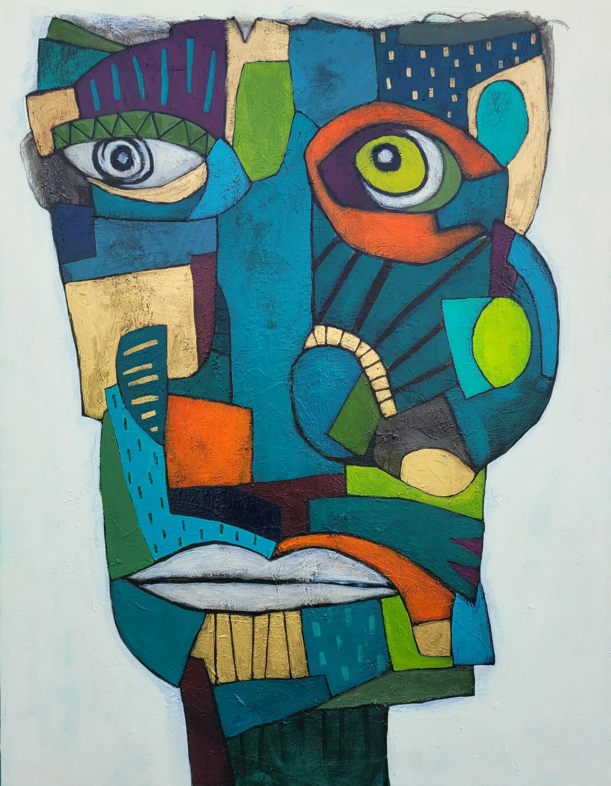 남진현, 〈예순 즈음에〉, 2025, Acrylic on canvas, 116x91cm