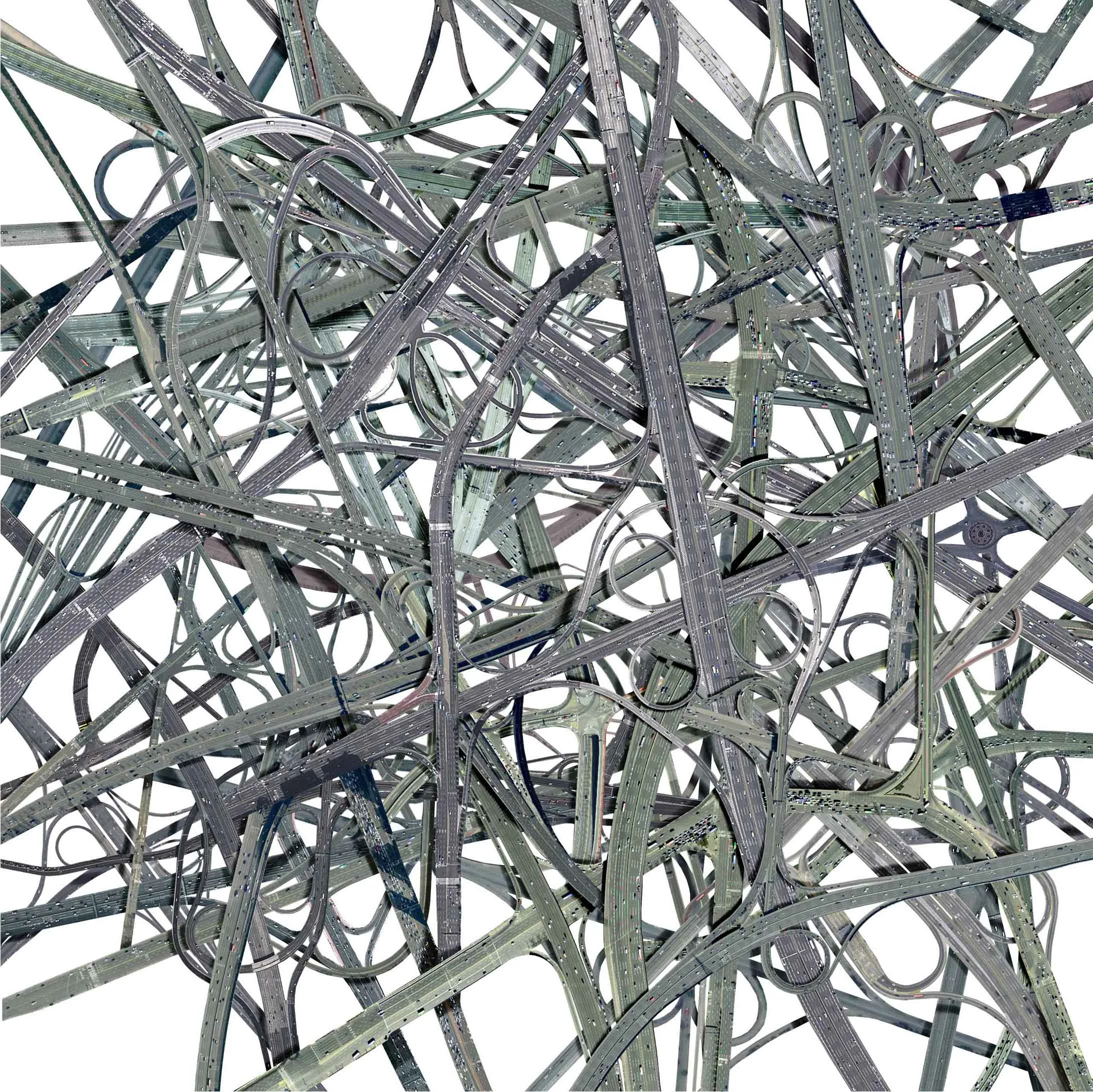 김태균, 〈Ornament #3〉, 2013, 디지털 프린트·디아섹, 100x100cm