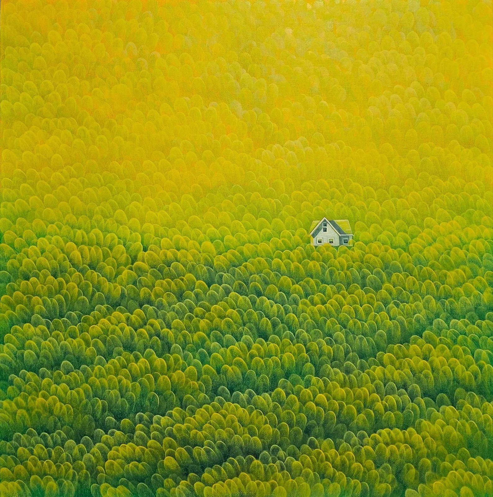 유채빛 봄날 
A canola-colored spring day - 윤겸