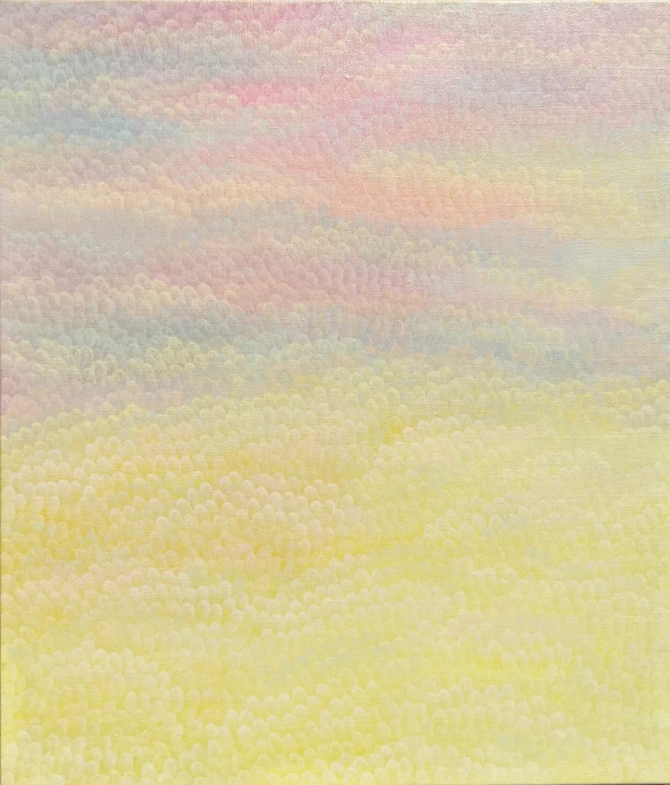 아스라이 ll, oil on canvas - 윤겸