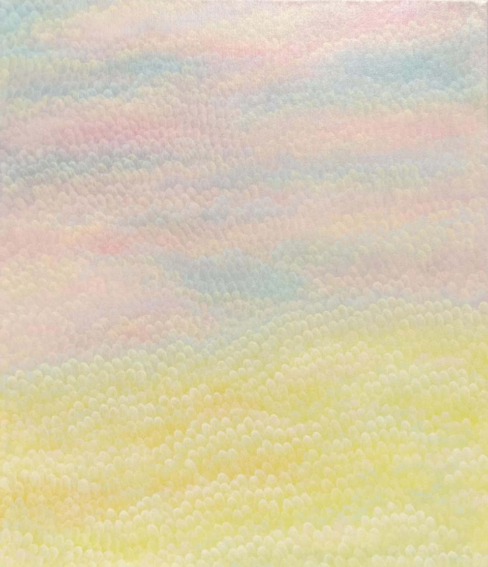 아스라이, oil on canvas - 윤겸