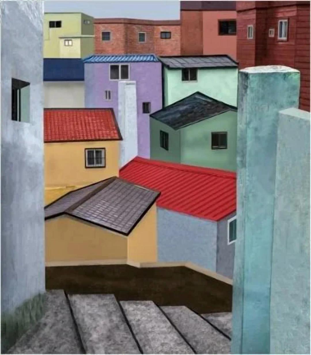 Son Eunyoung, House on the Hill, 2024, archival pigment print, 60×50 cm