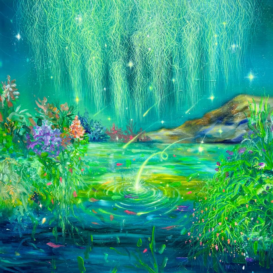 염원의 안식처, Oil on canvas  - 이유지