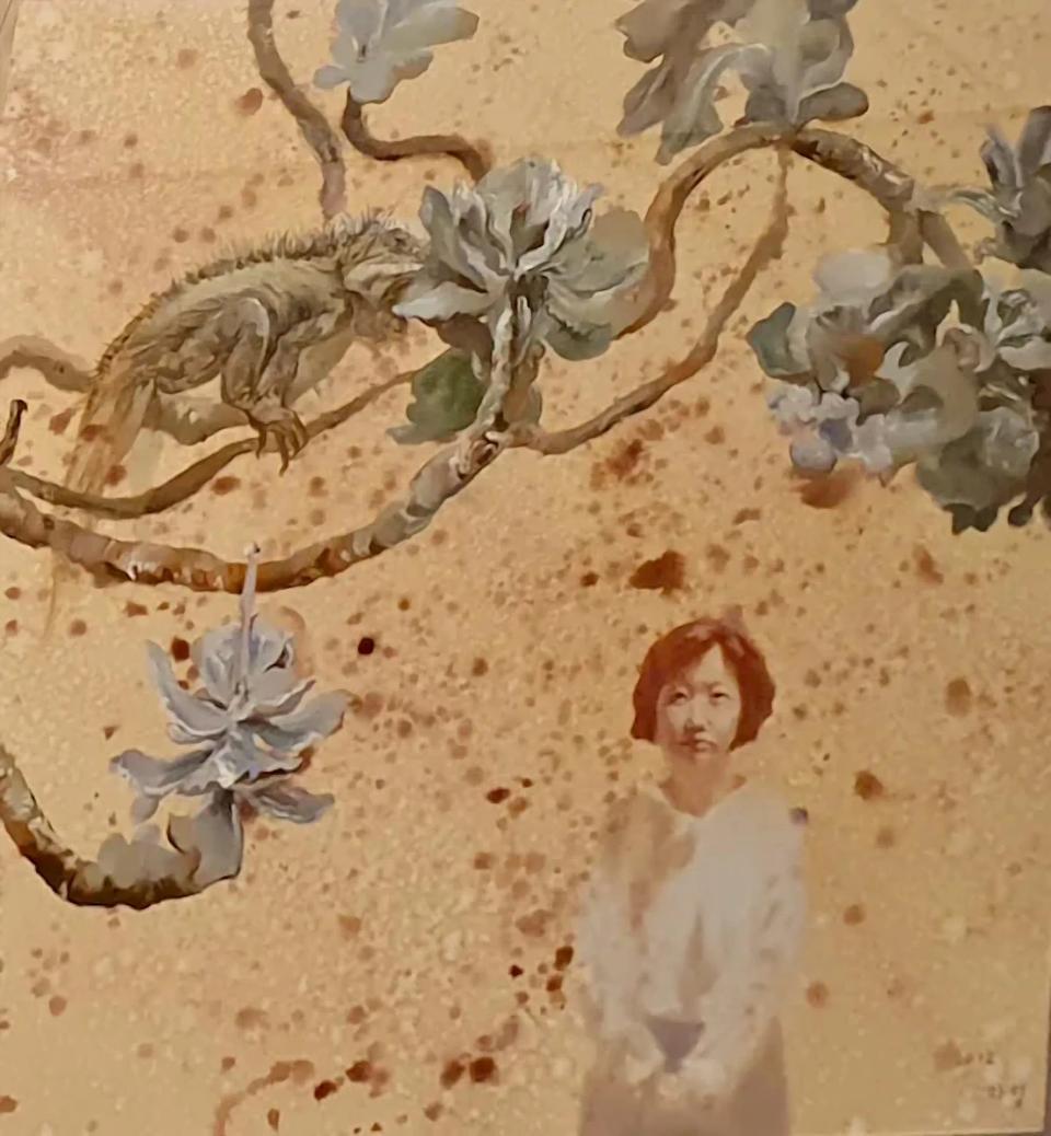 이동식 정원 69-사라지는 3, 캔버스에 유채, 아크릴채색 - 고자영