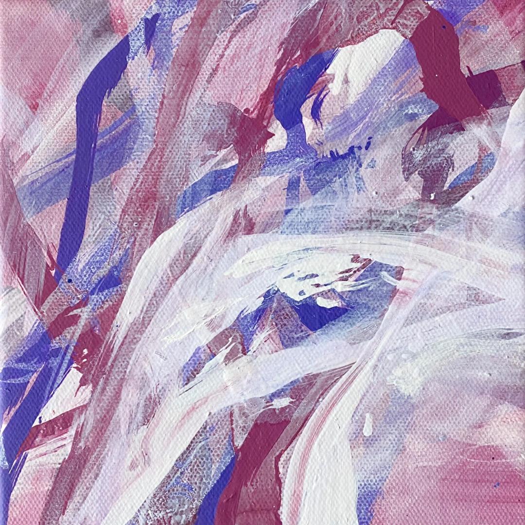 김레이시, 〈Returning around 5〉, 캔버스에 유채, 19x19cm, ₩170,000