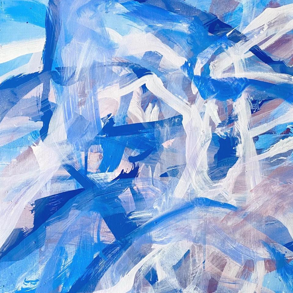 Scattered lights 2, Oil on canvas - 김레이시