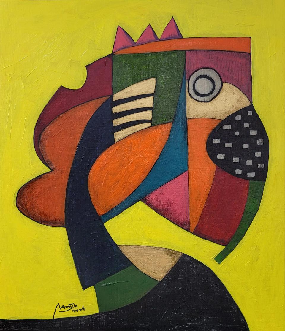 인생, 그 헛헛함에 대하여, acrylic on canvas - 남진현