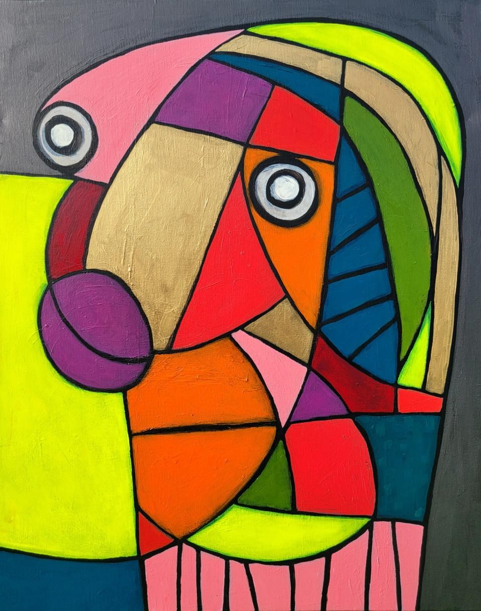 지친 그대에게, acrylic on canvas - 남진현