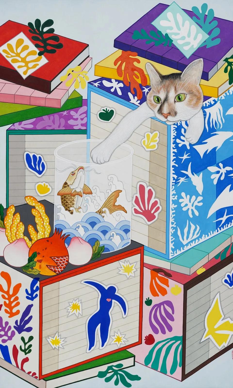 책거리x앙리 마티스 - 이문형