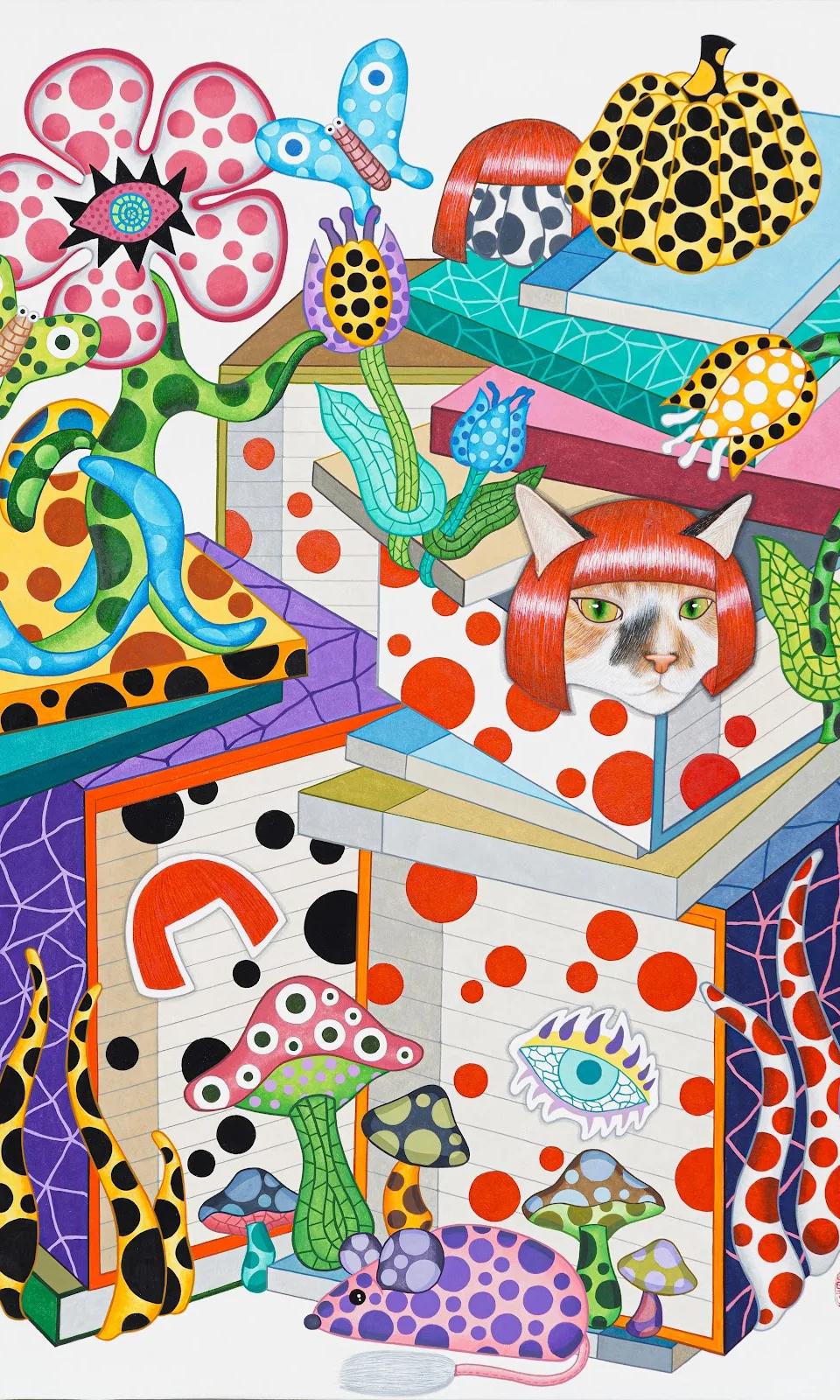 책거리x쿠사마야요이 - 이문형