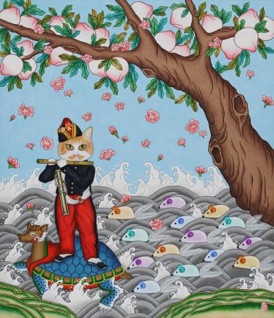 Conan Playing the Flute - Lee Munhyeong