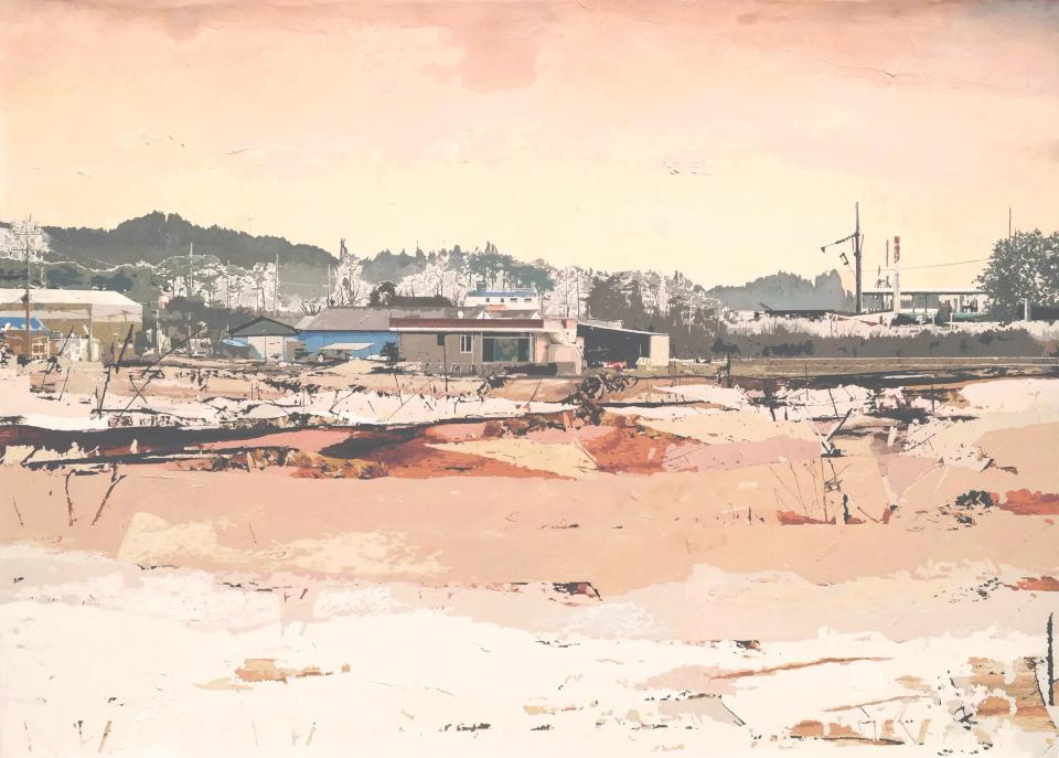 바람과 빛-142, 캔버스에 유화 - 김규학