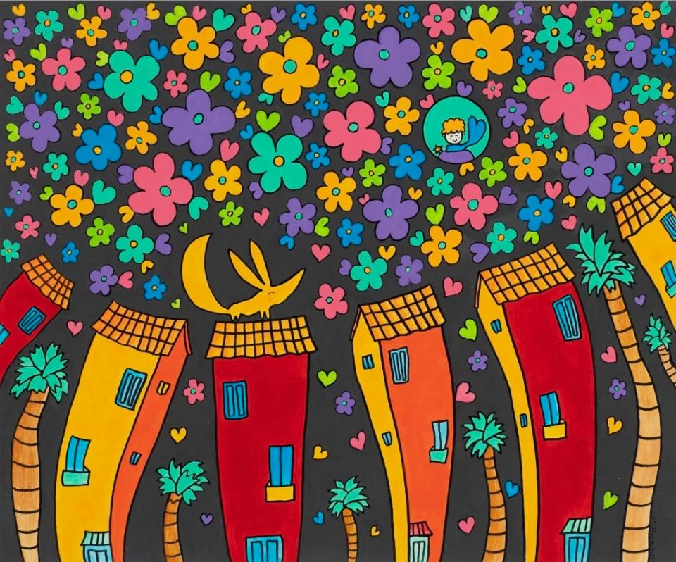 언제나 내 곁에, 캔버스에 아크릴채색 - 강석태