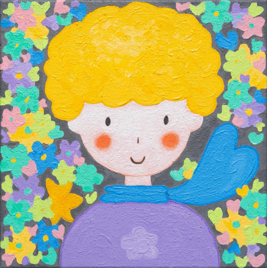 Kang Seoktae, My Little Prince, 2025, acrylic on canvas