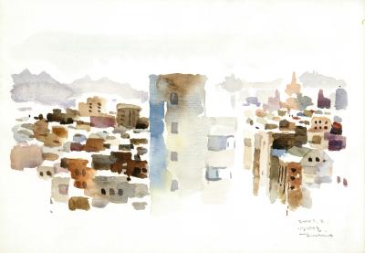 도시풍경 - 박재동