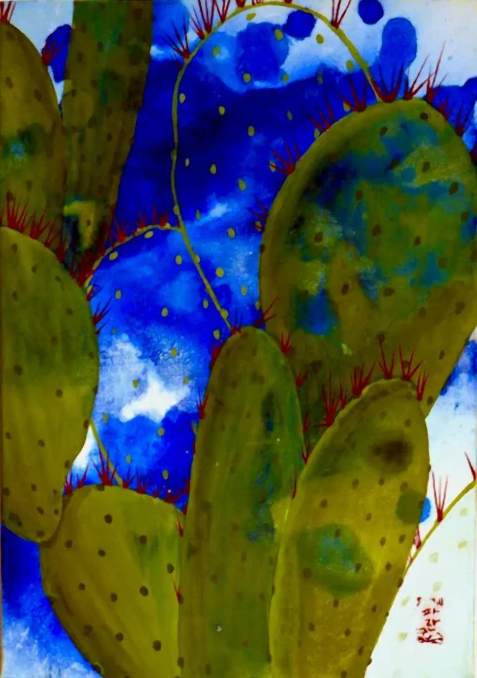 폭발의 다음, Paint on paper - 김유진