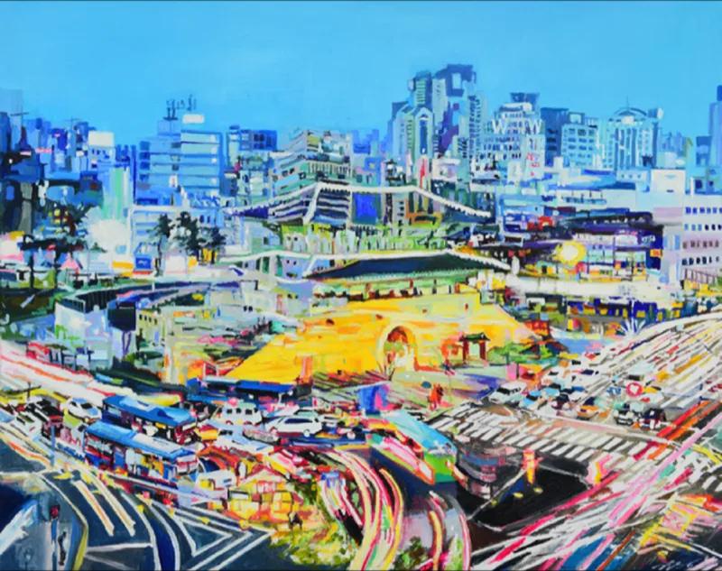 동대문, Oil on canvas - 김주희